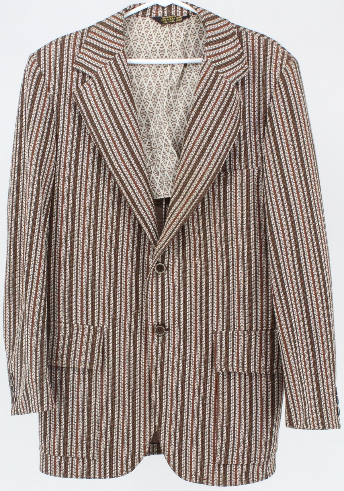 Garrison Park Brown and White Blazer