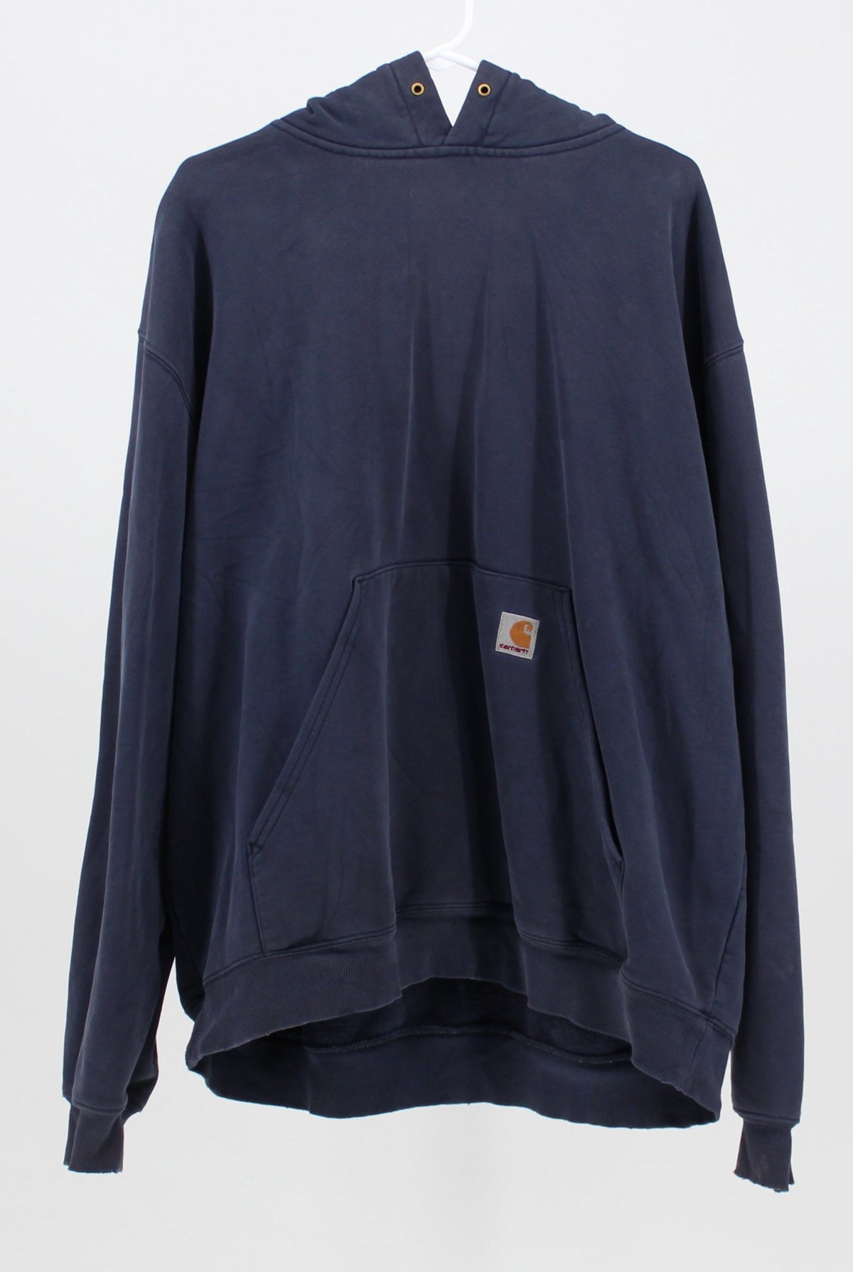 Carhartt Navy Logo Hoodie