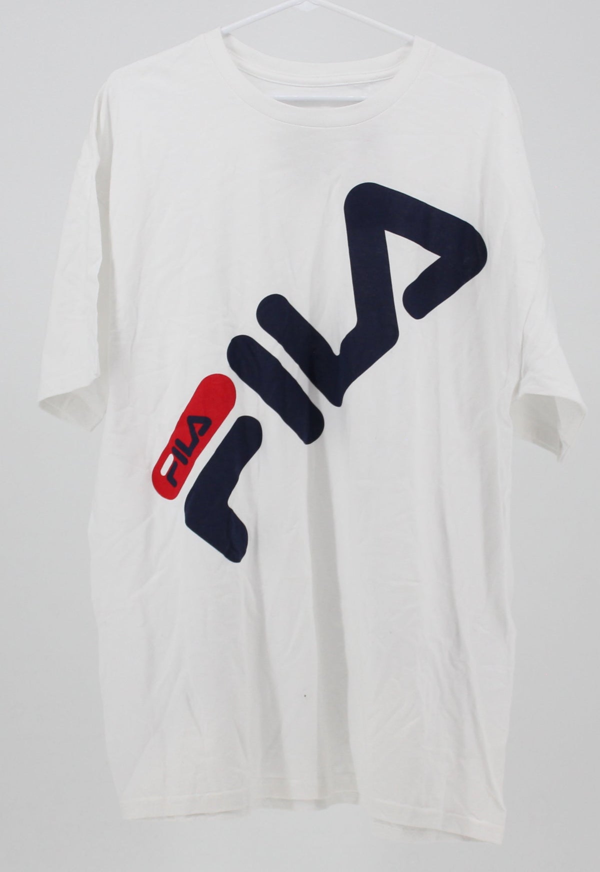 Fila White Logo Basic T-Shirt