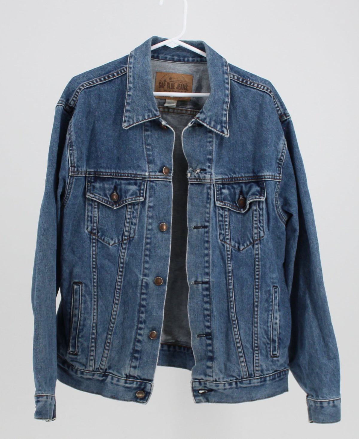 GAP Mid Medium Wash Denim Jacket