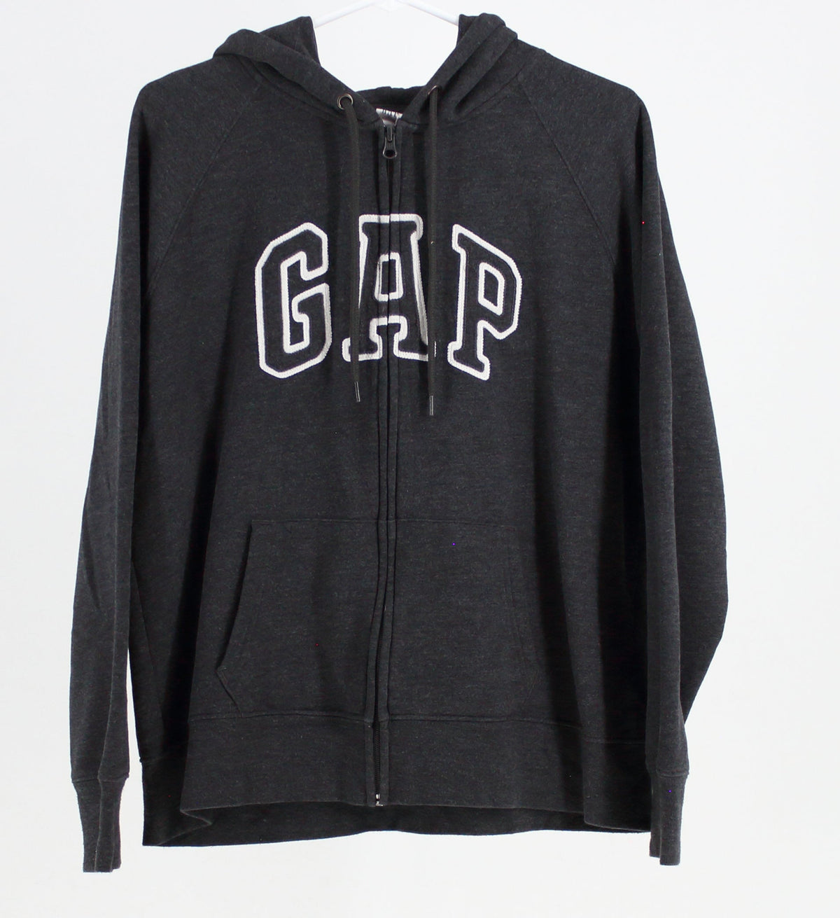 GAP Dark Grey Classic Logo Zip Up Hoodie