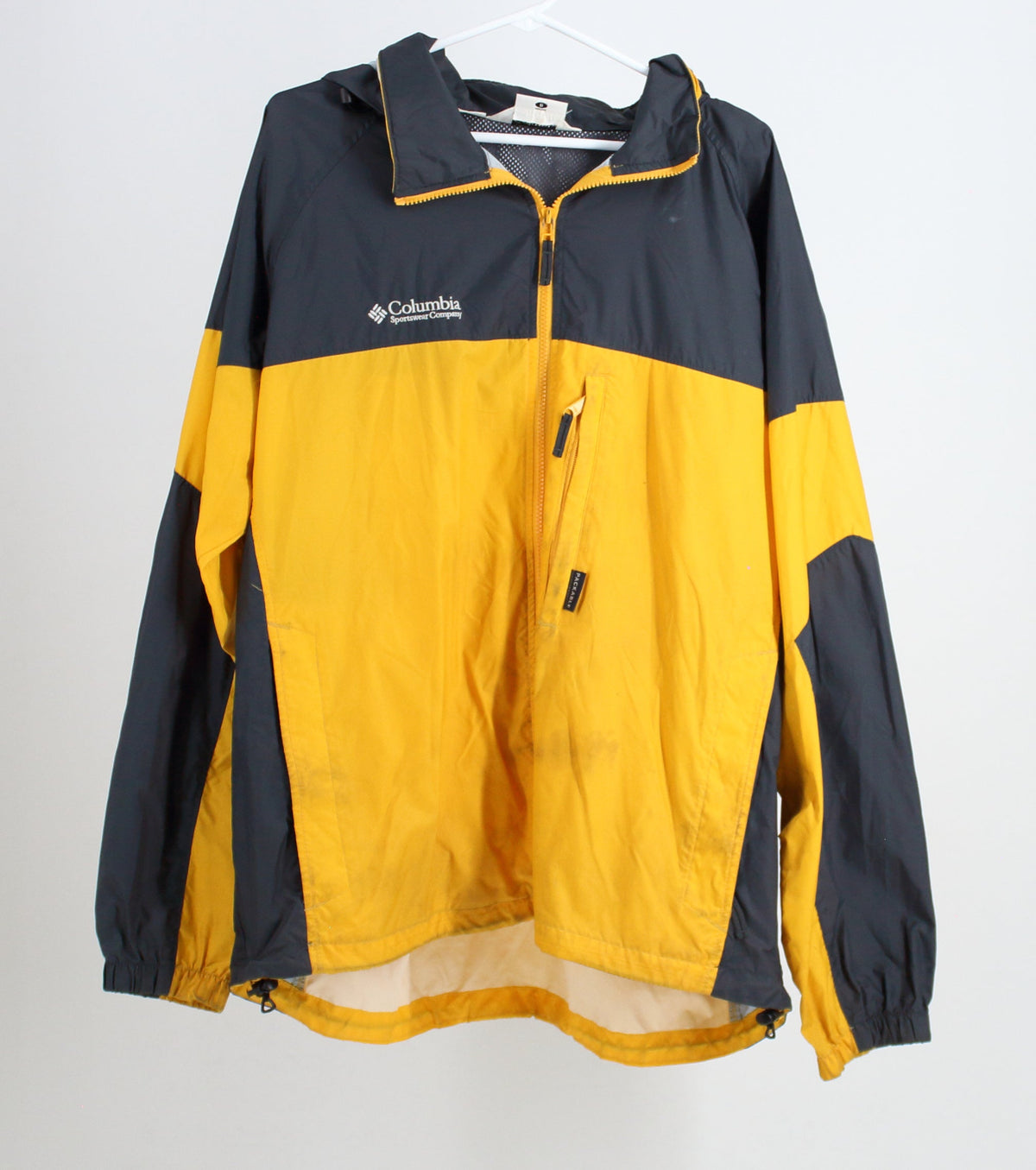 Columbia Grey and Yellow Jacket