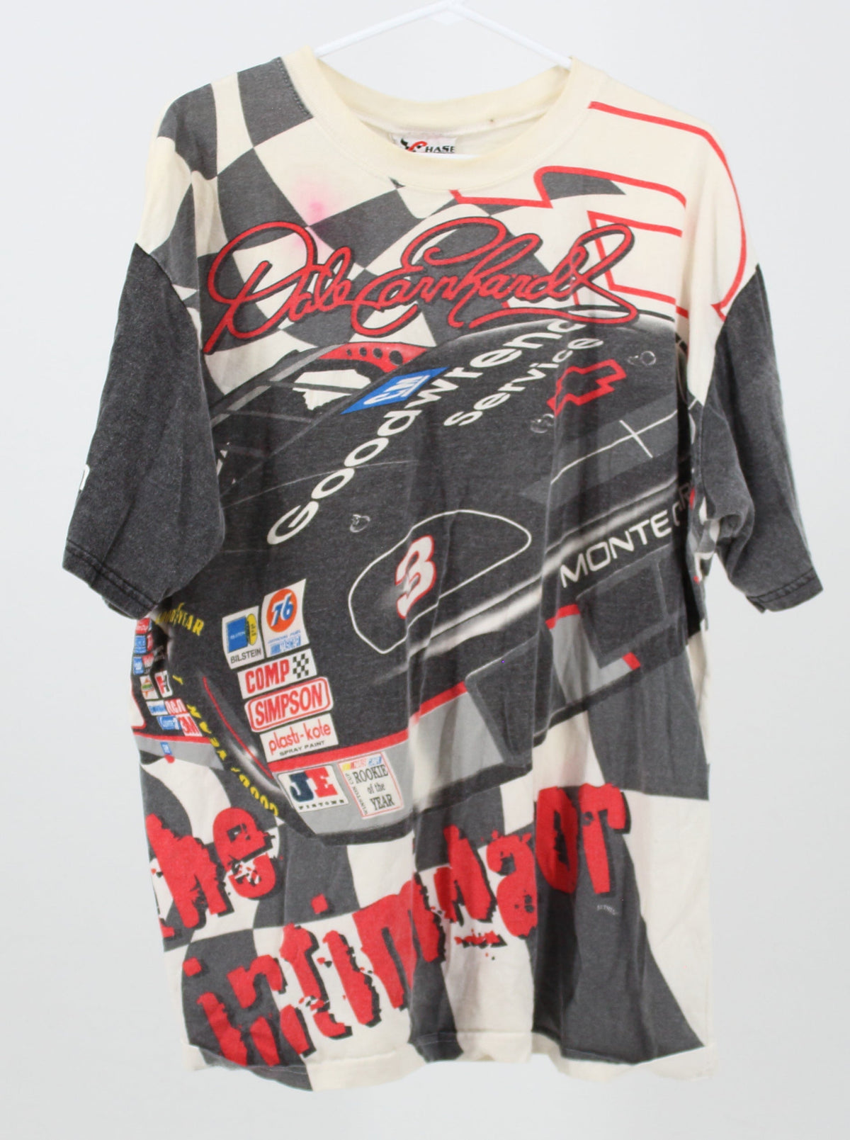 Chase Authentics Dale Earnhardt 'The Intimidator' 100% Cotton Graphic Tee