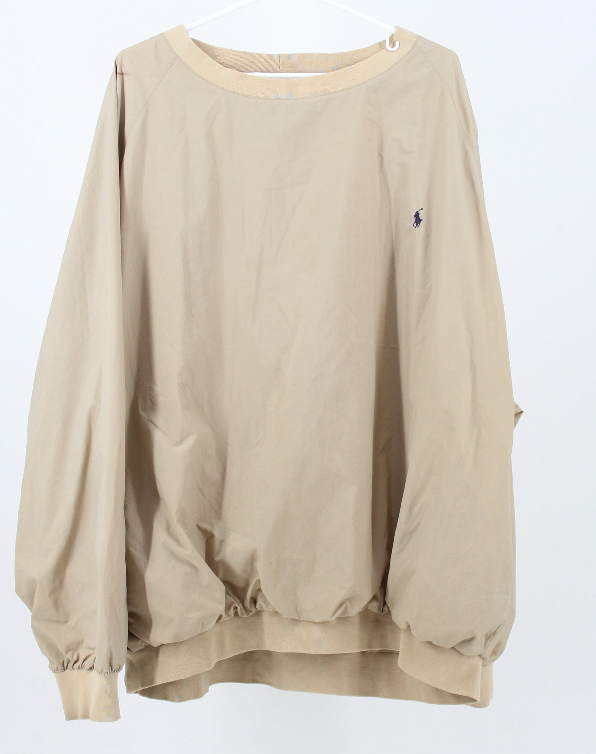 Ralph Lauren Tan 100% Polyester Golf Crewneck