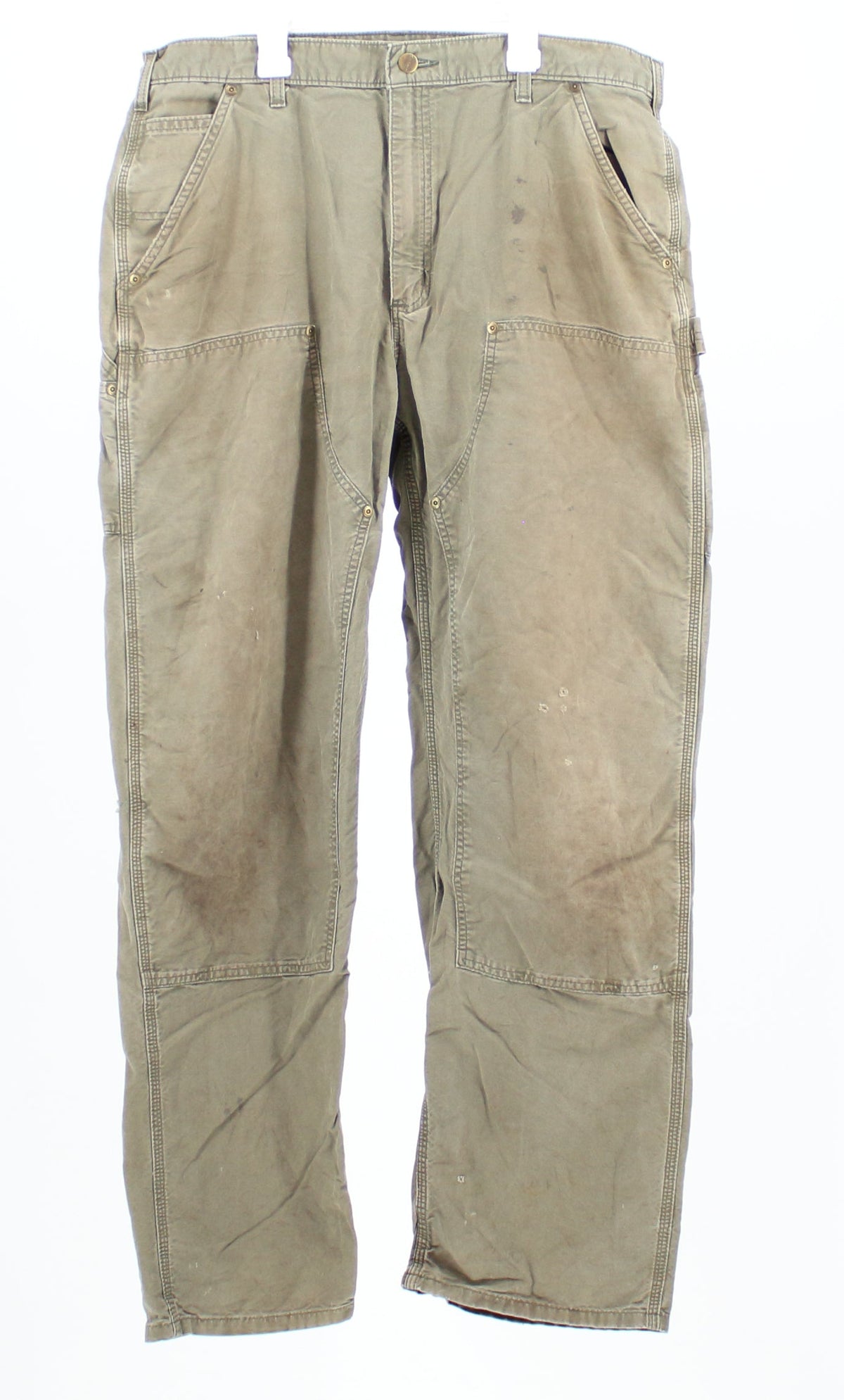 Carhartt Dungree Fit Army Green Pants