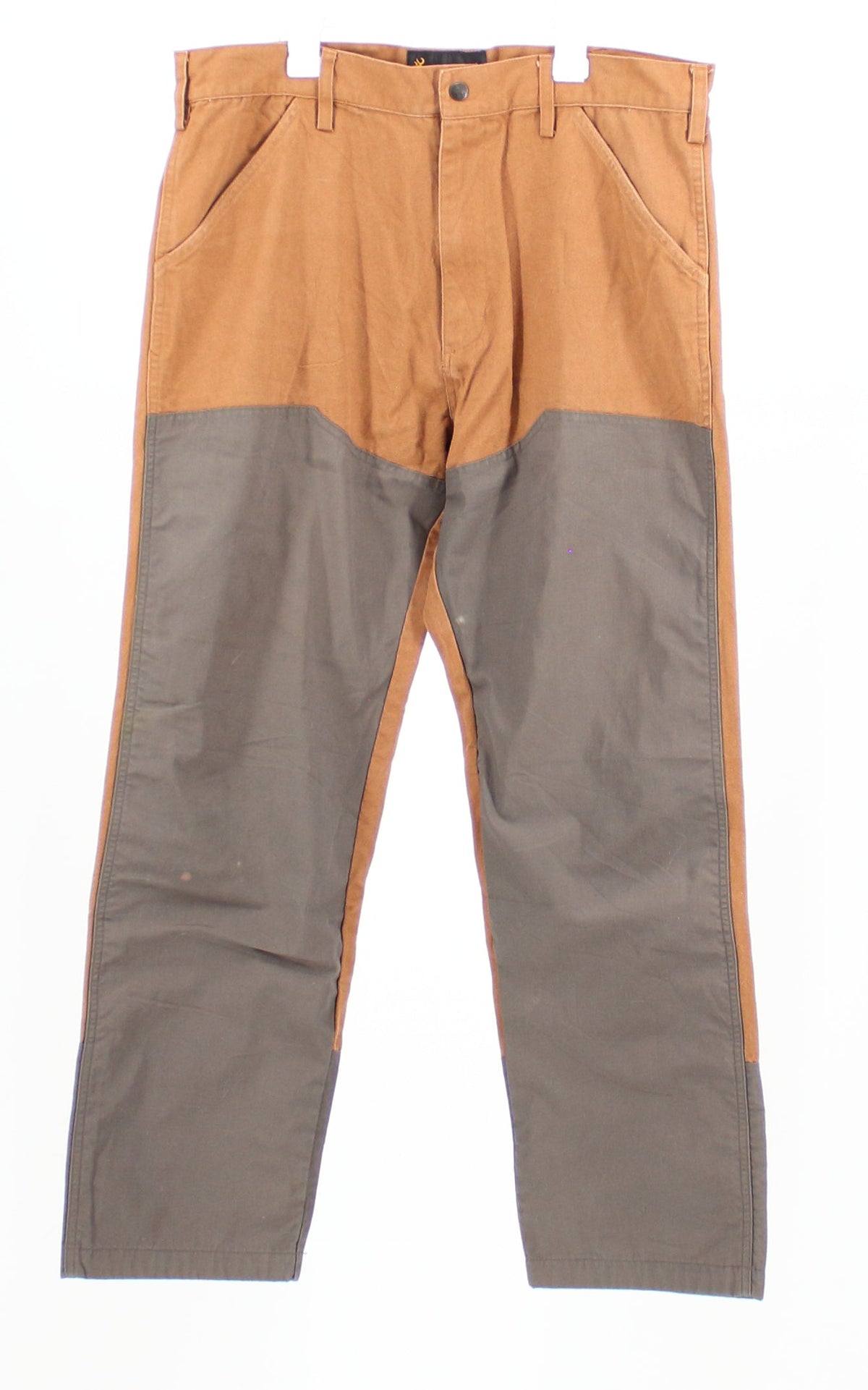 Browning Sand and Orange Colour Relaxed Fit Pants