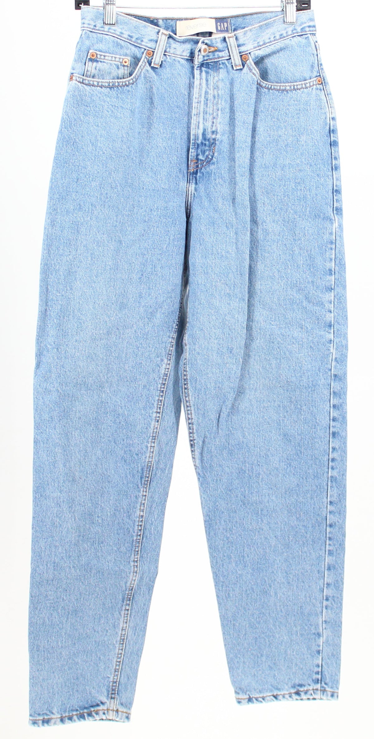 Gap Light Washed Reverse Style Jeans