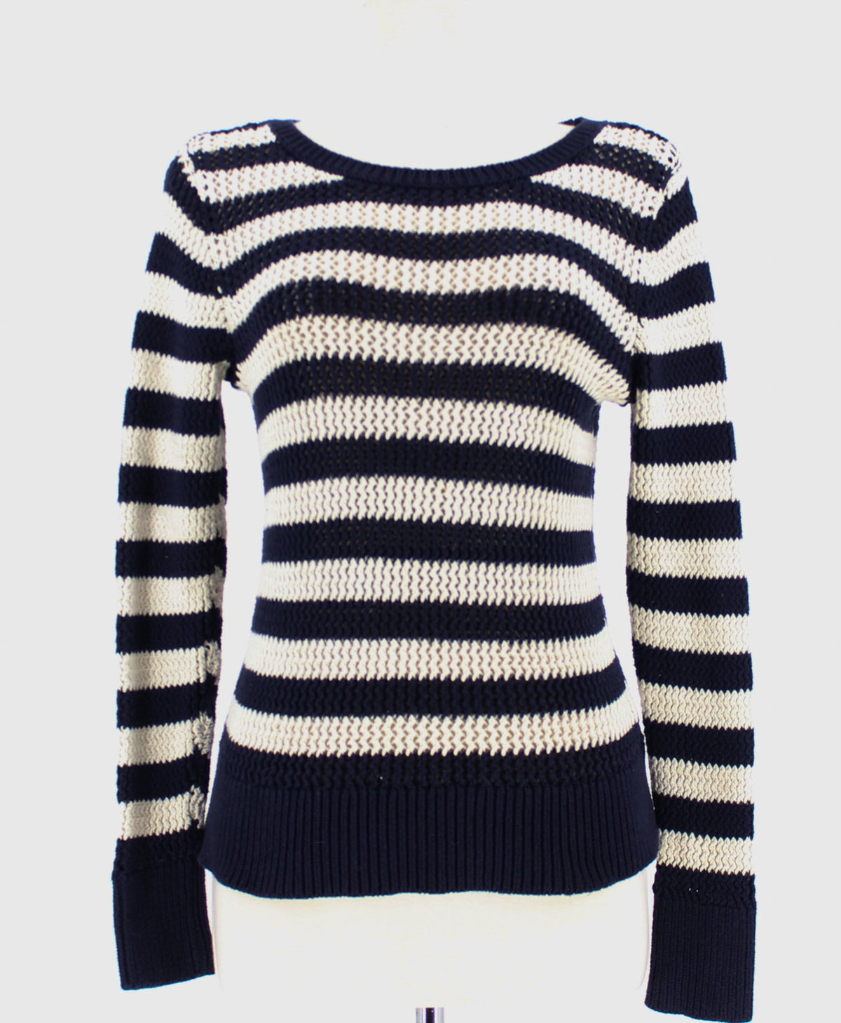 GAP Striped Ribbed Sweater