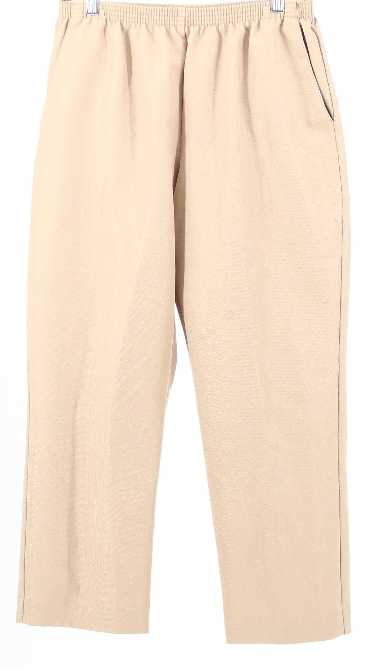 Alfred Dunner Basic Khaki Trousers