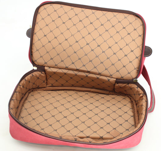 Pierre Cardin Maroon and Black Handbag