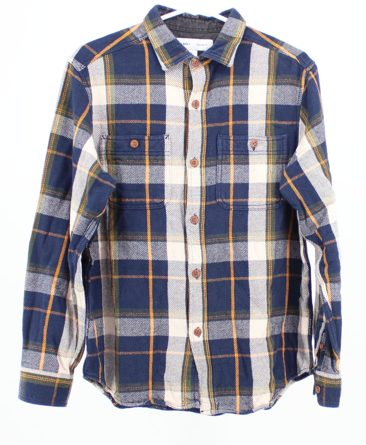 Old Navy Plaid Print Flannel Shirt