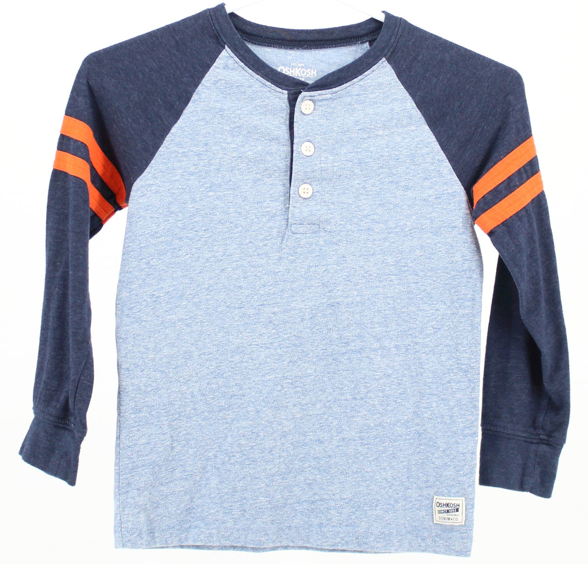 OshKosh B'gosh Long Sleeve Blue Top With Buttons