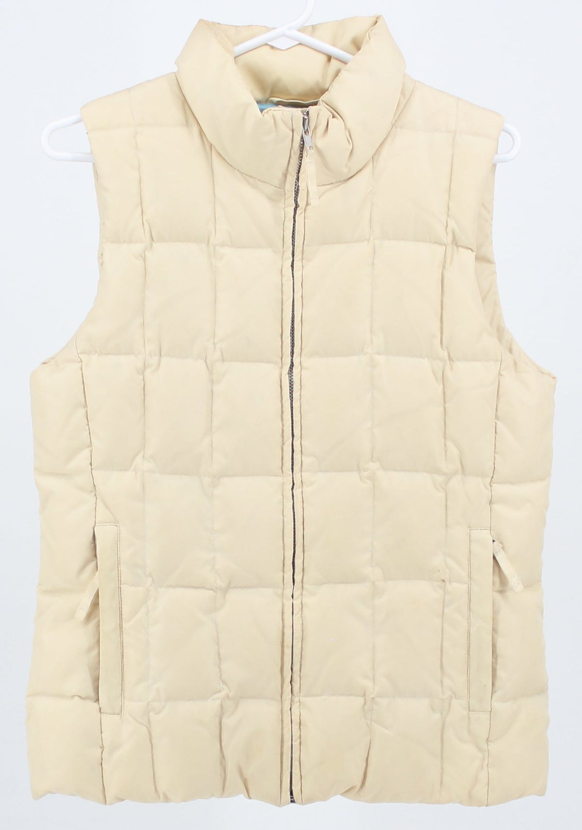 Gap Light Beige Down Vest