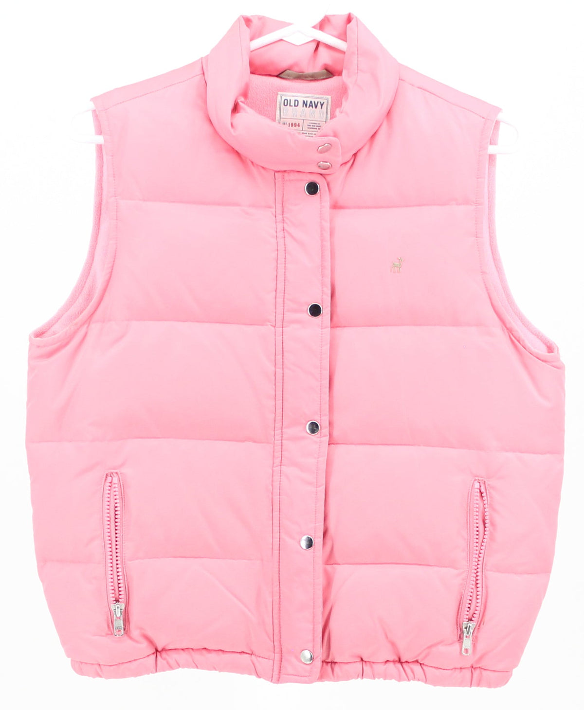 Old Navy Pink Down Vest