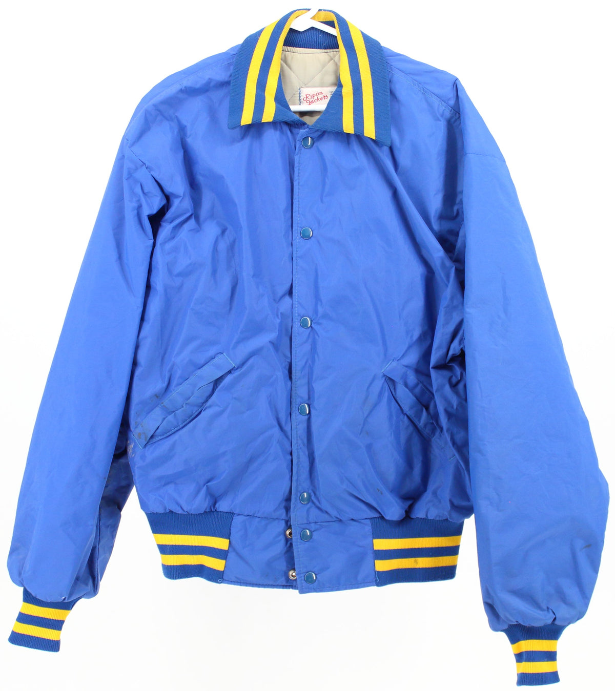 Ripon Jackets Blue and Yellow Bomber Jacket