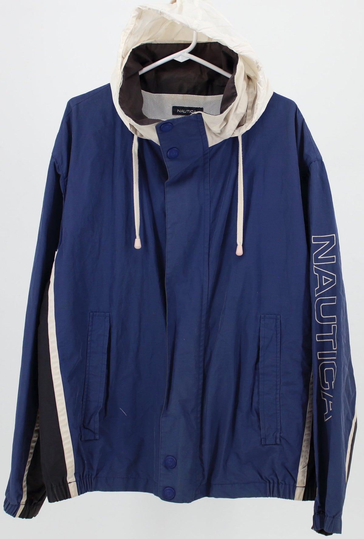 Nautica Hooded Blue Jacket