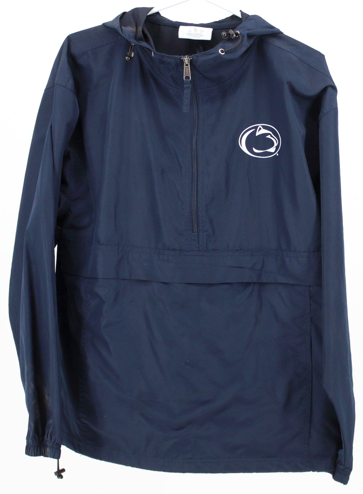 Champion Navy Blue and White Penn State Jacket