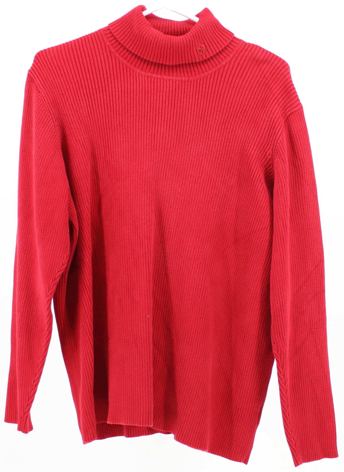 Ralph Lauren Red Turtleneck Sweater