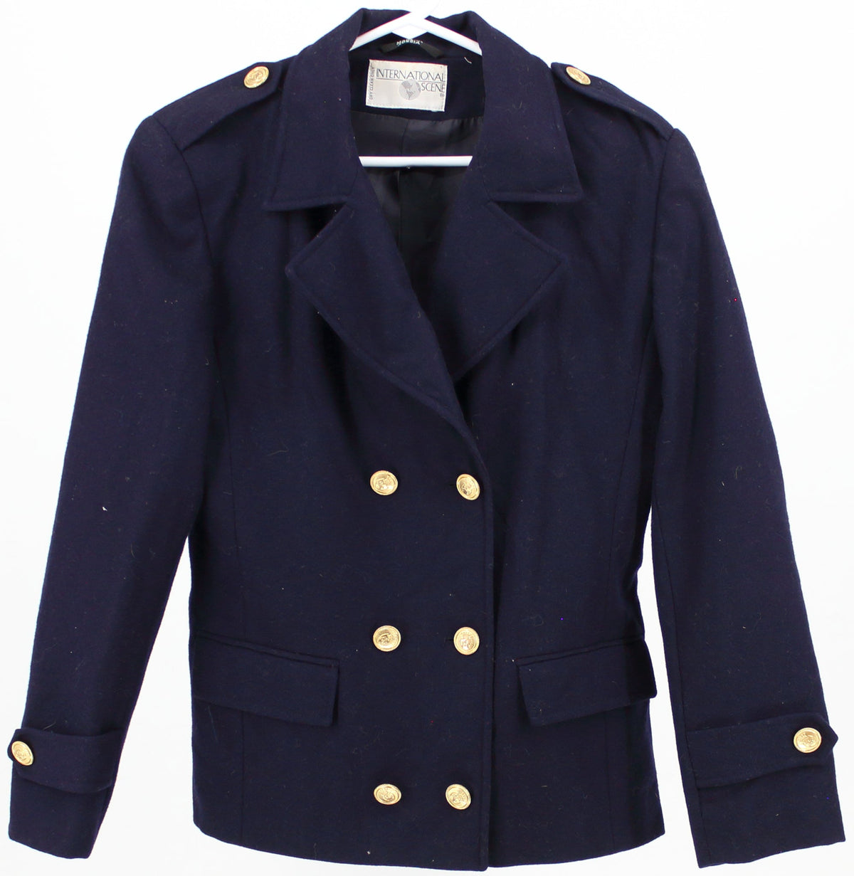 International Scene Navy Blue Blazer