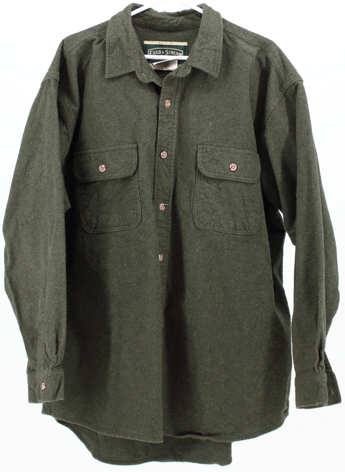 Field & Stream Dark Green Flannel Shirt