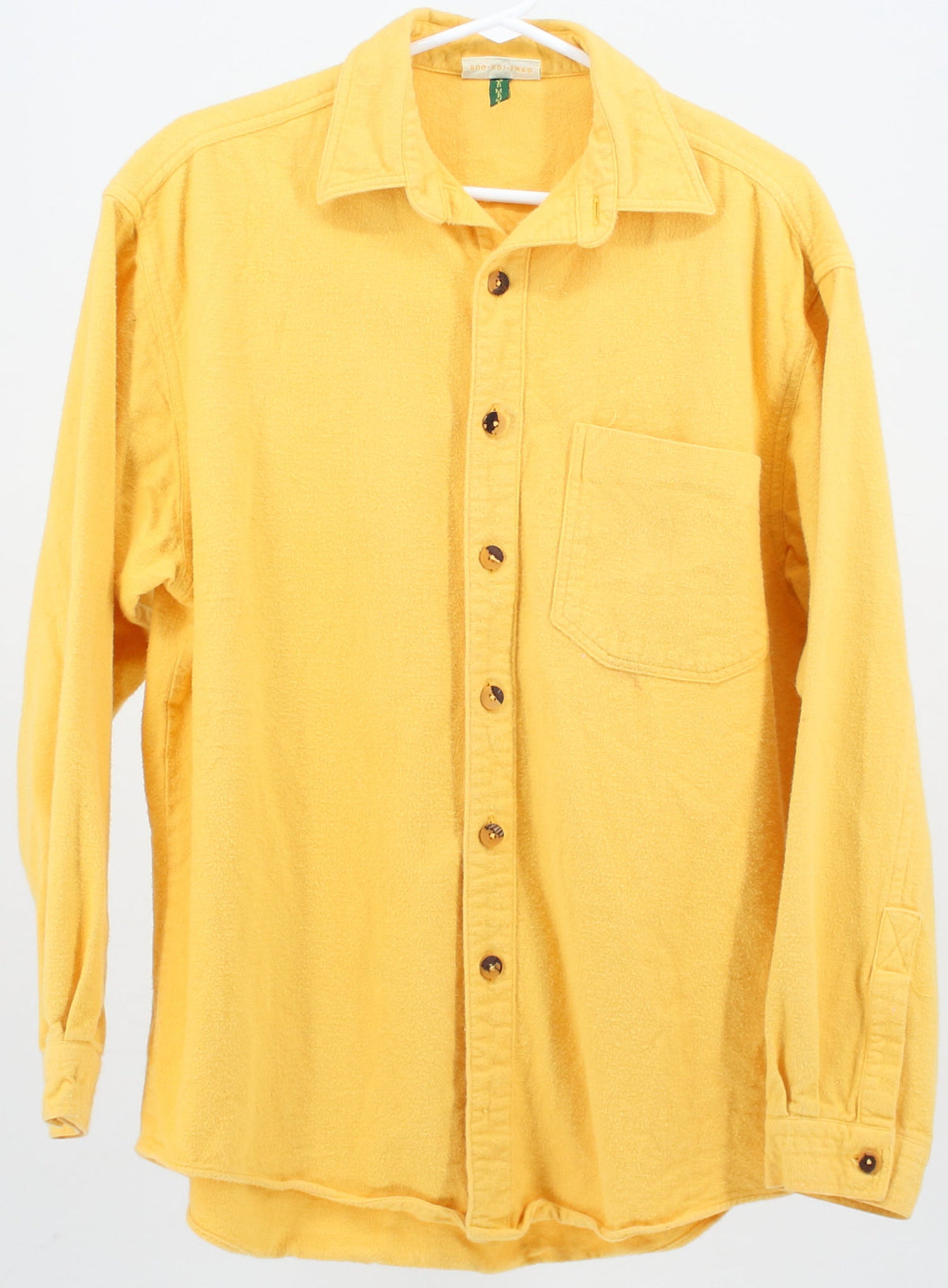 Trad Hound Yellow Flannel Shirt