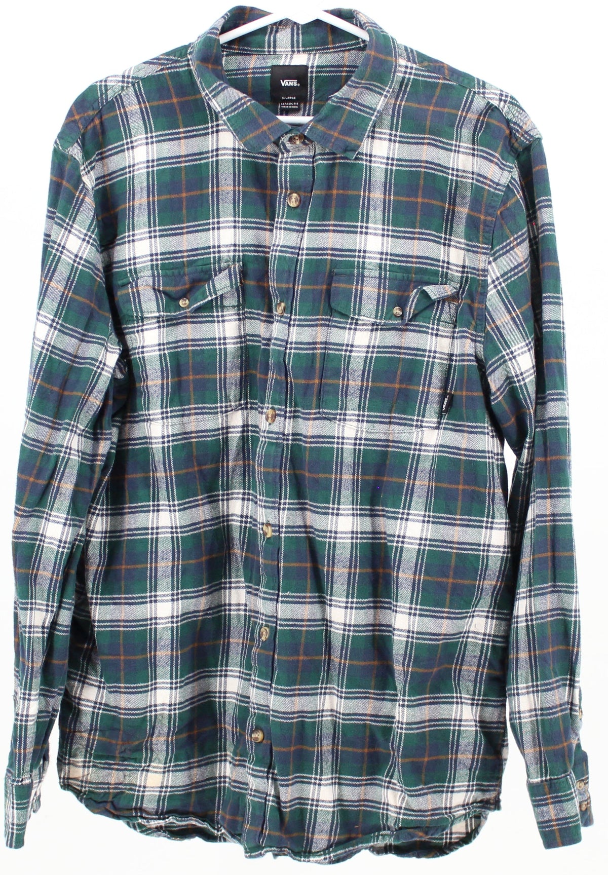 Vans Plaid Long Sleeve Shirt