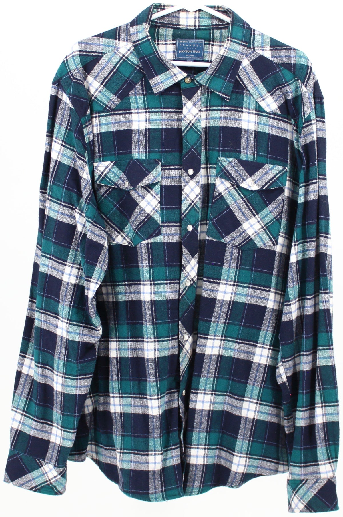 Jackson Hole Plaid Flannel Shirt