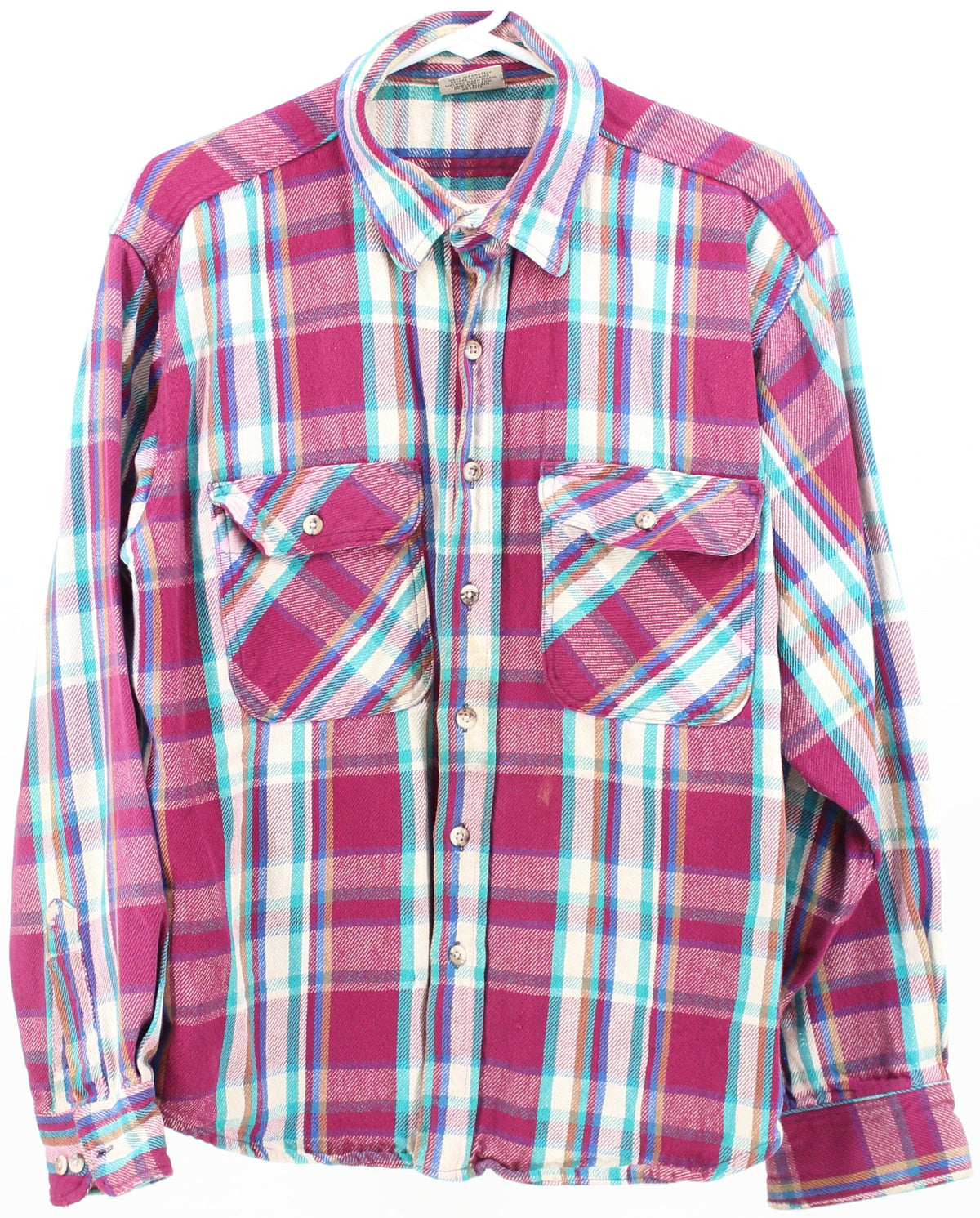 Five Brother Plaid Long Sleeve Shirt