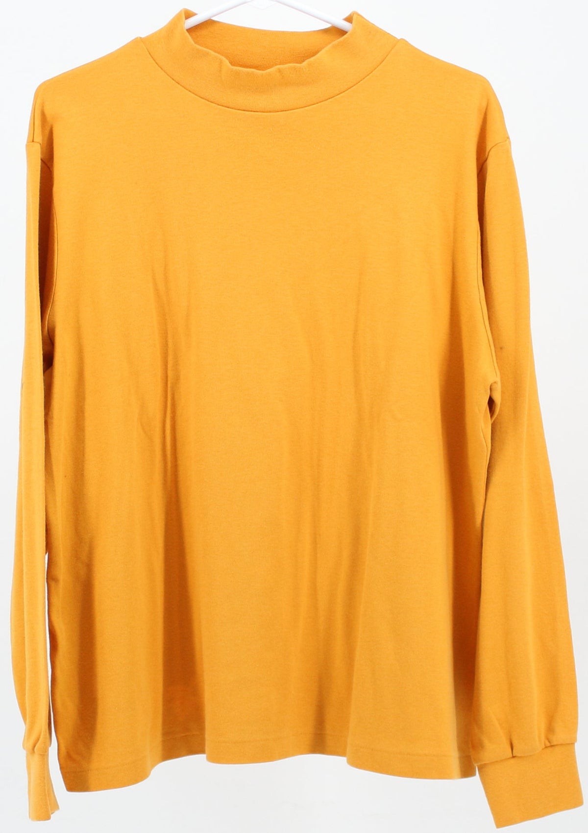 Lands' End Yellow Mustard Long Sleeve T-shirt