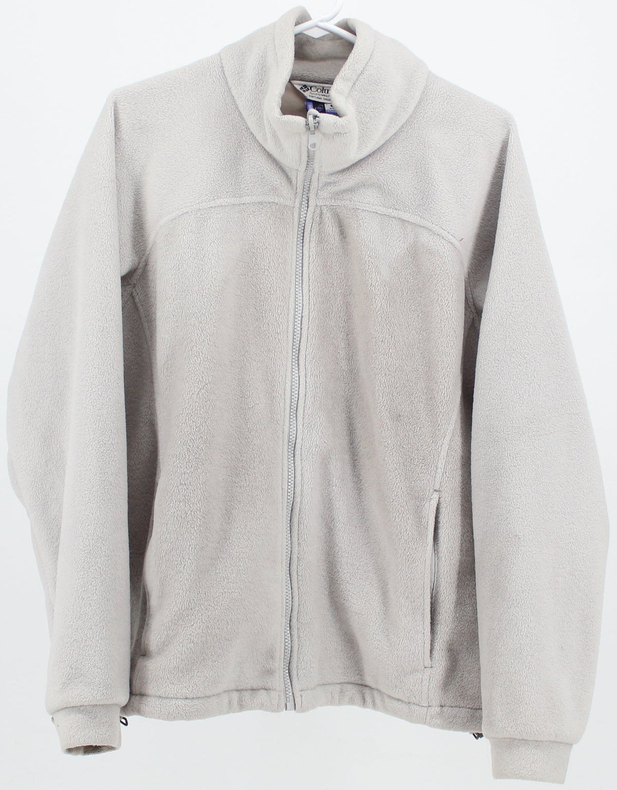 Columbia Basic Light Grey Fleece Jacket