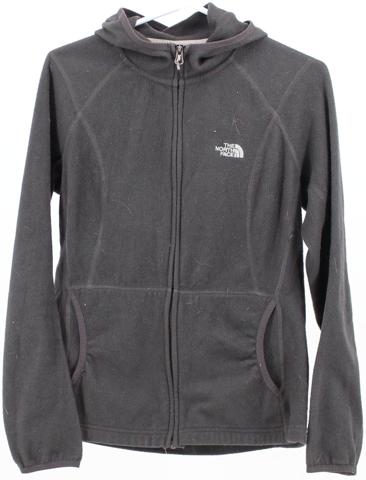 The North Face Dark Grey Hooded Women's Jacket