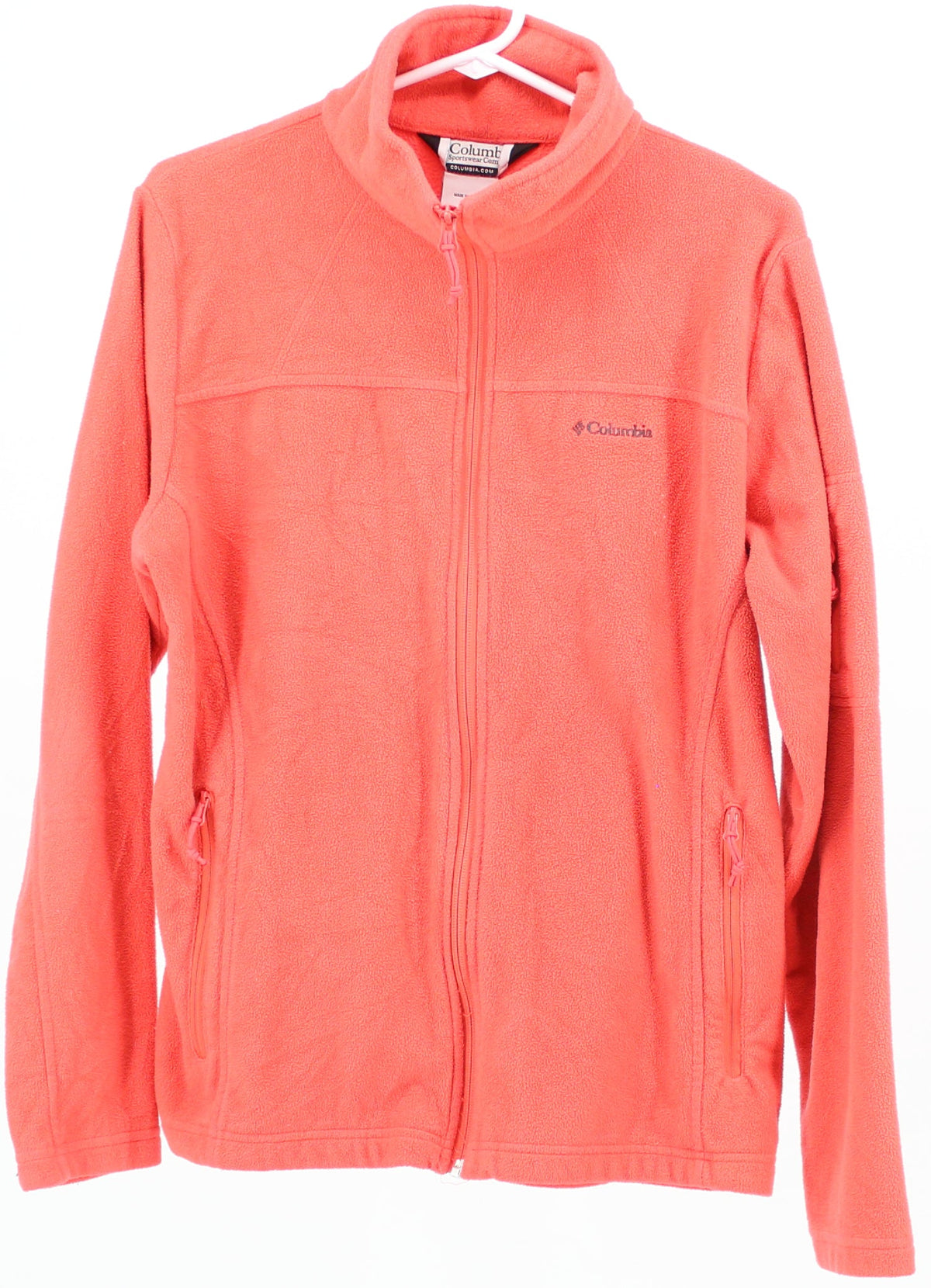 Columbia Women's Orange Fleece Jacket