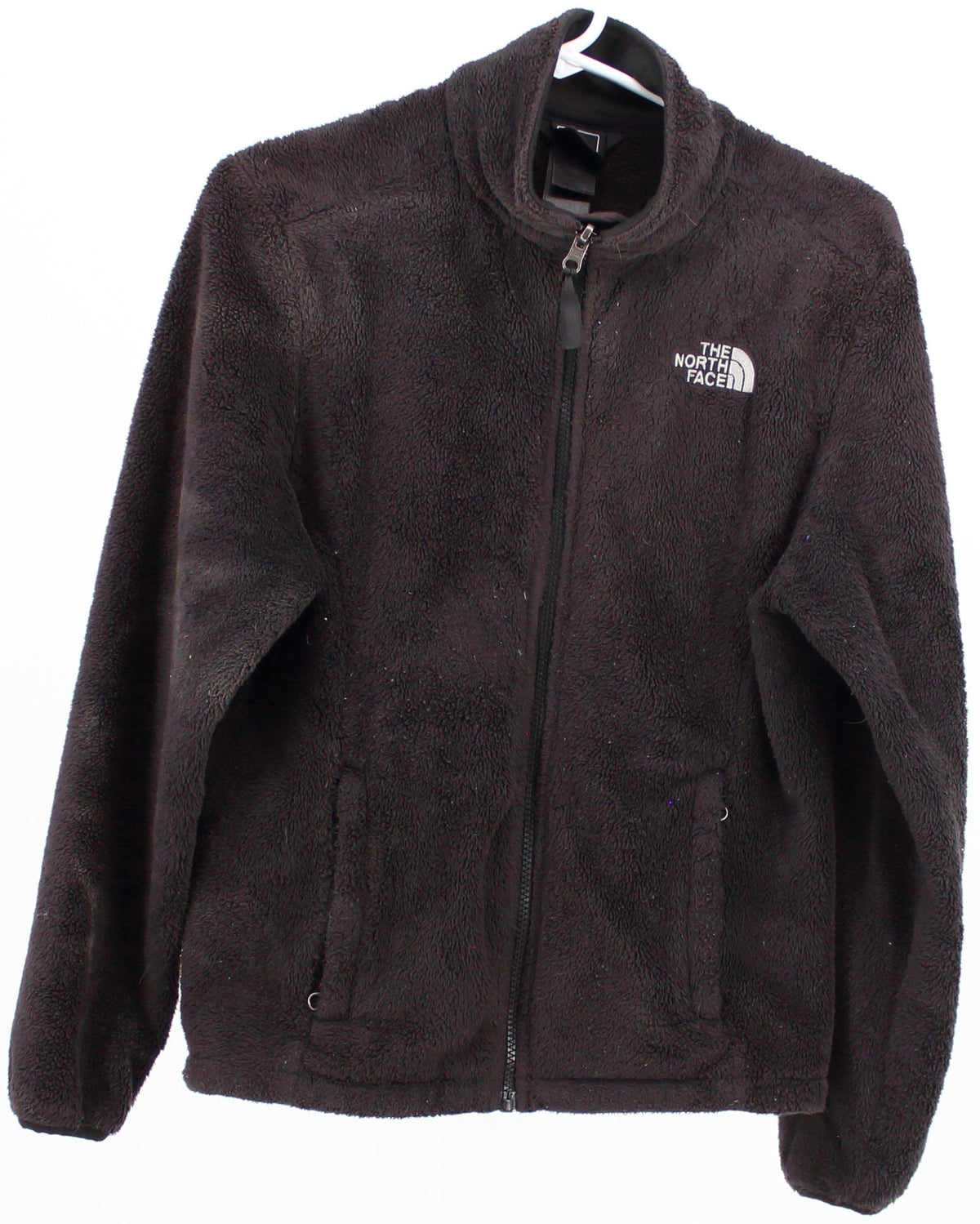 The North Face Women's Basic Full Zip Black Fleece Jacket