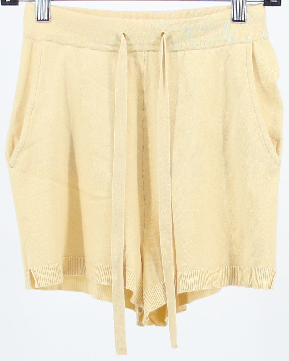 H&M Yellow Shorts