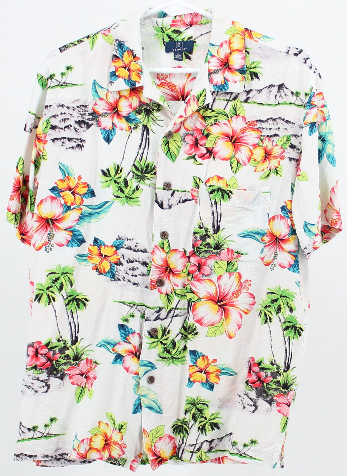 George Flowers Printed Short Sleeve Shirt