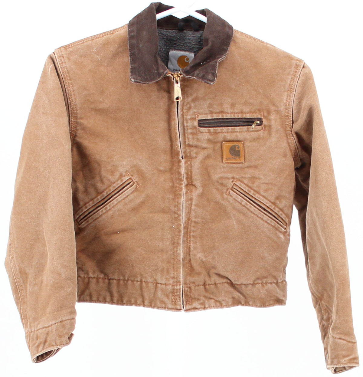 Carhartt Fleece Lined Brown Jacket