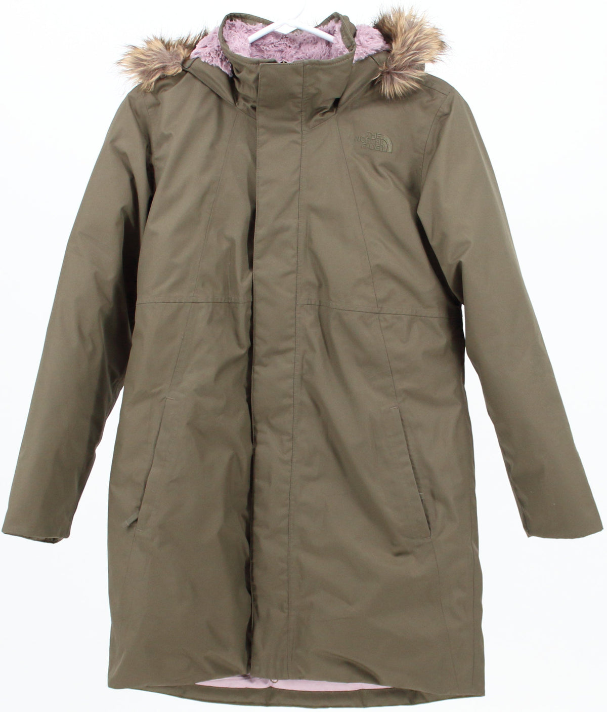 The North Face Girl's Green Insulated Coat