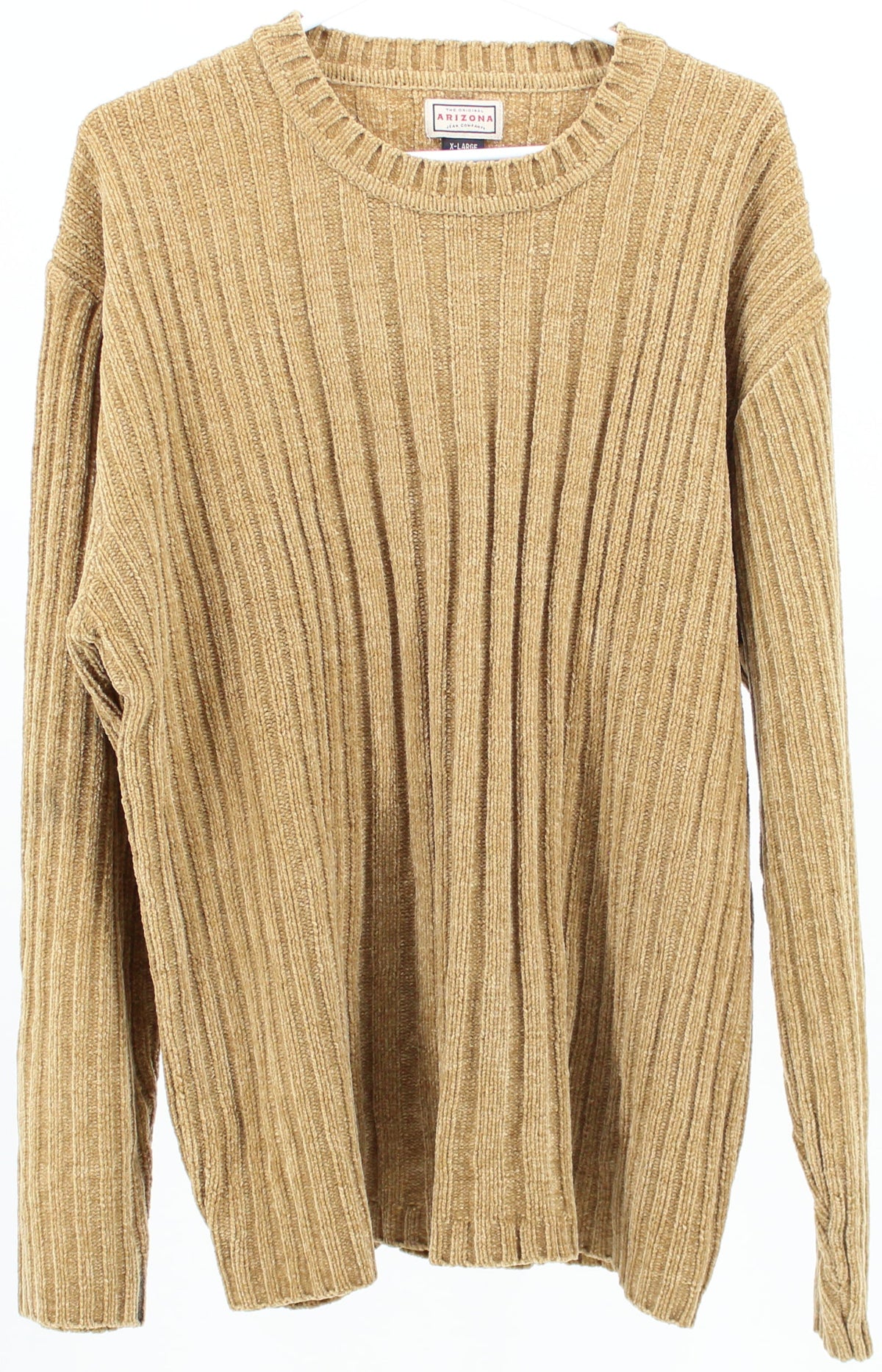 Arizona Beige Crew Neck Sweater