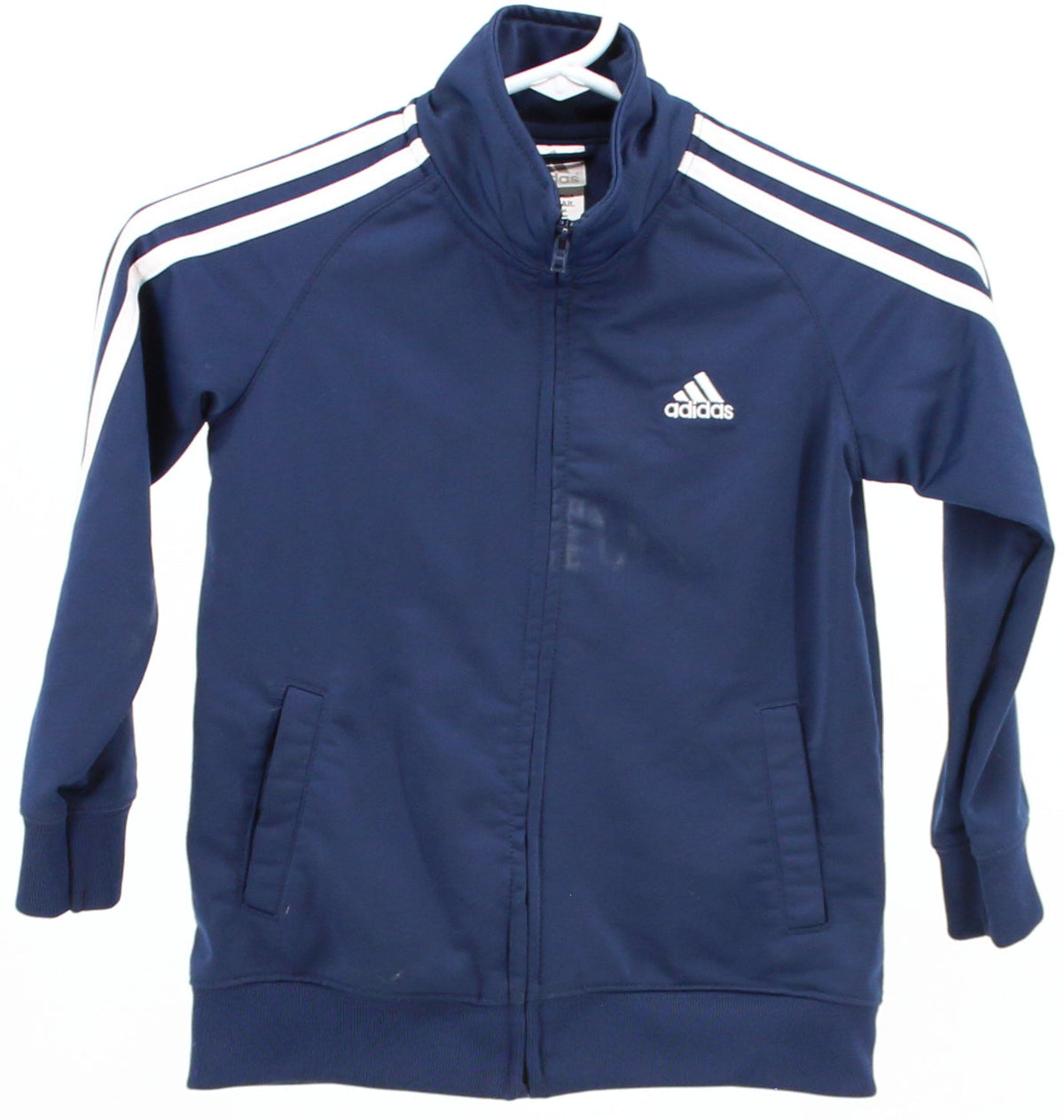 Adidas Navy Blue Zip Jacket