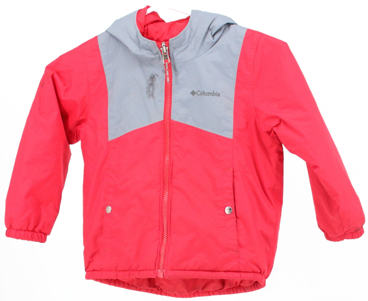 Columbia Red and Grey Reversible Jacket