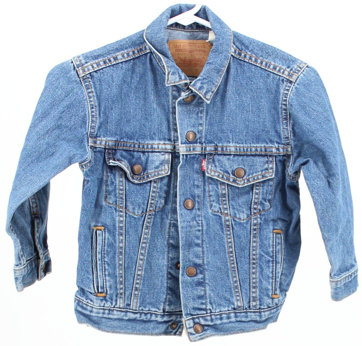 Levis Dark Blue Denim Kids Jacket