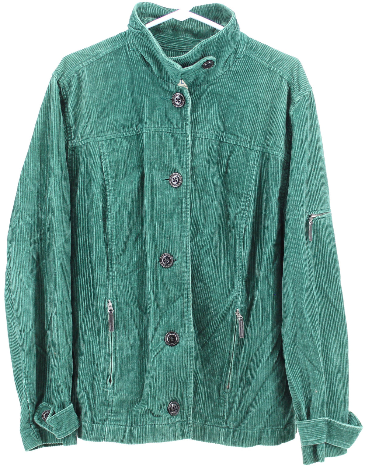 Relativity Green Corduroy Jacket