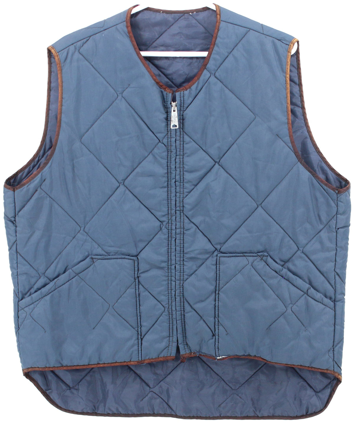 Blue Quilted Vest