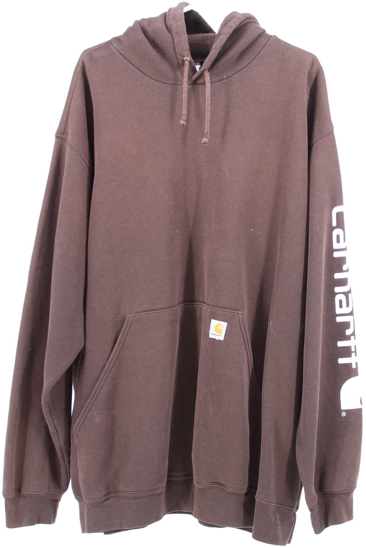 Carhartt Brown Hooded Sweatshirt