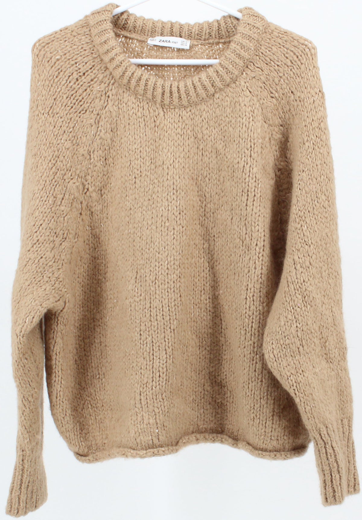 Zara Knit Beige Sweater