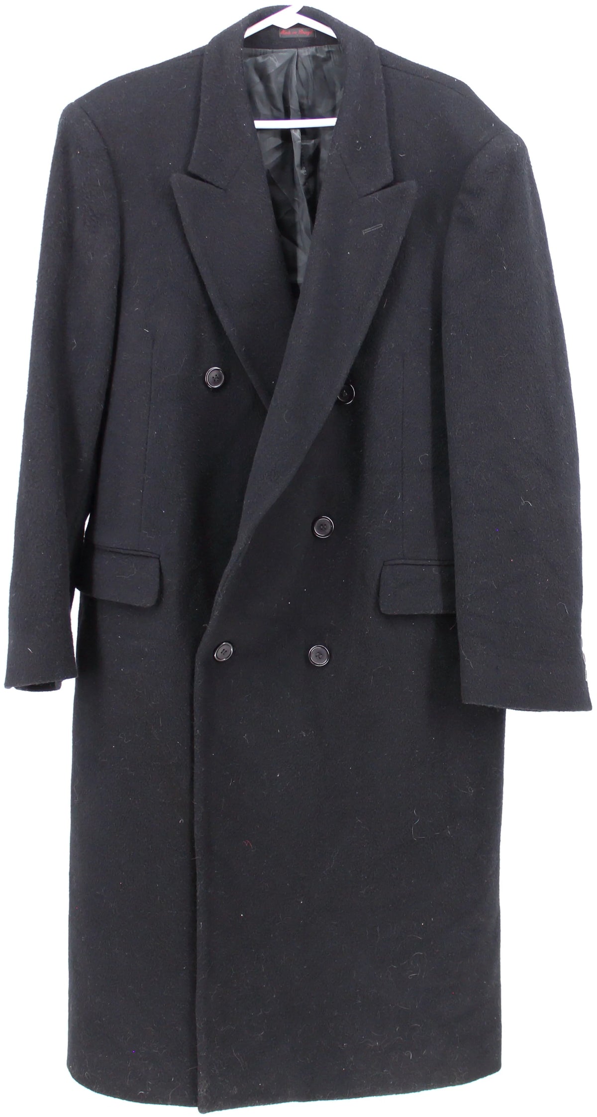 Nino Cerruti Rue Royale Black Long Coat