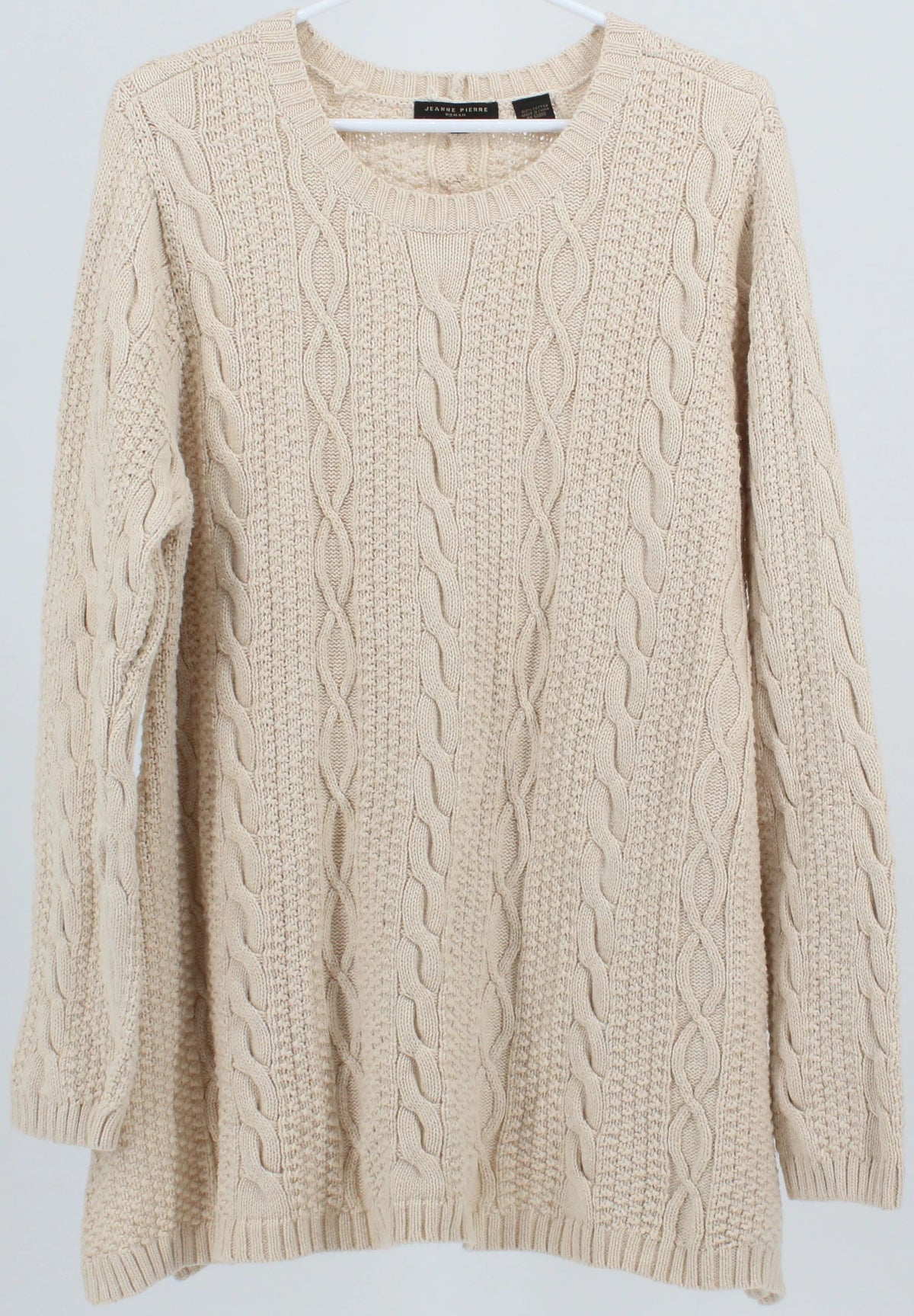 Jeanne Pierre Beige Sweater