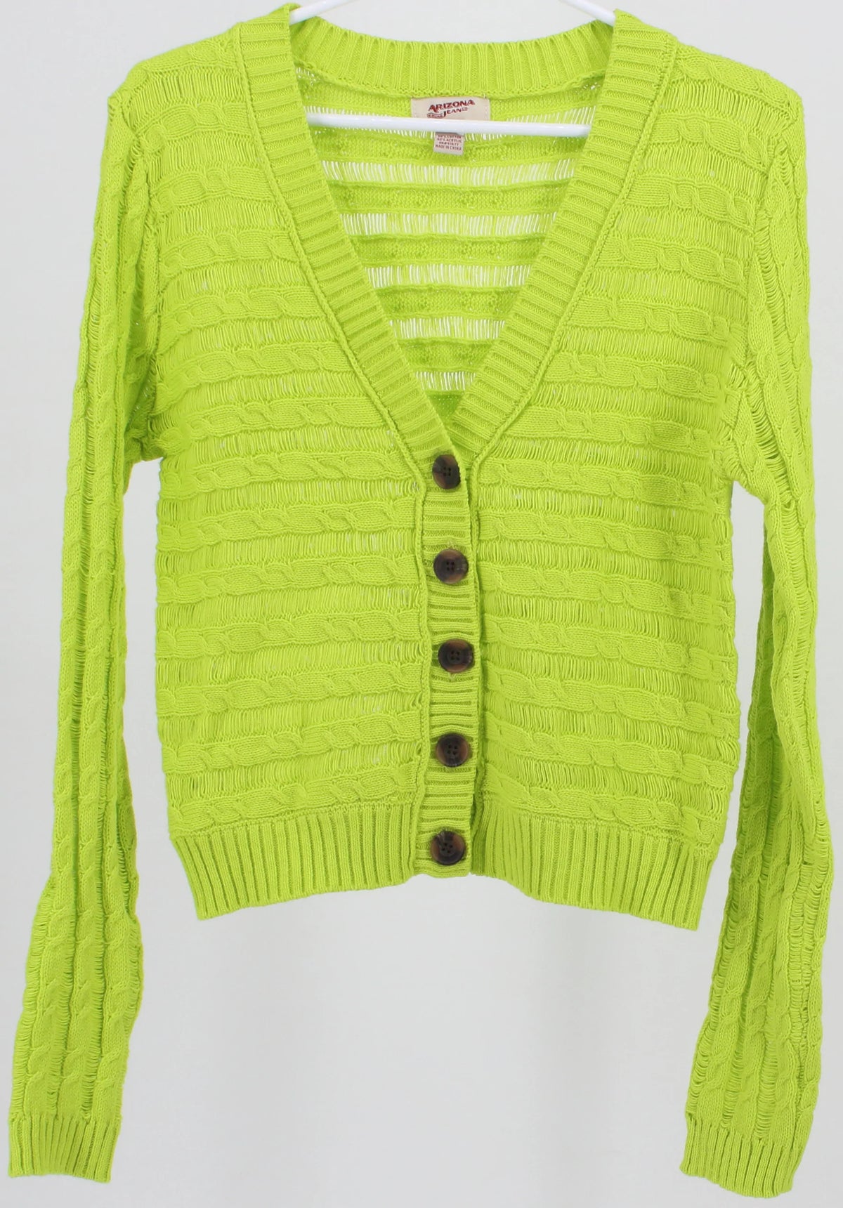 Arizona Jean Co. Lime Cardigan