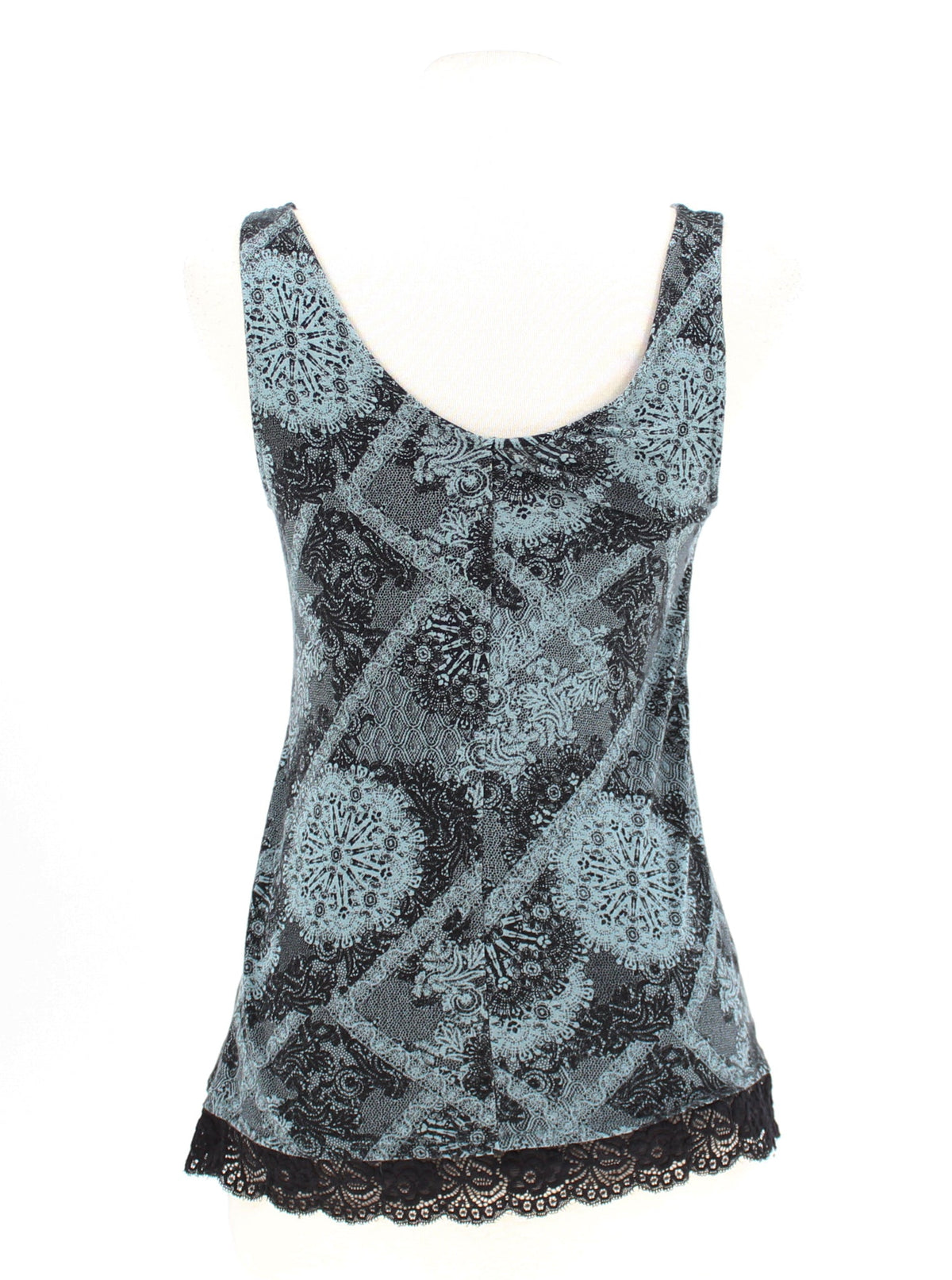 Maurices Floral V-neck Tank Top Blouse