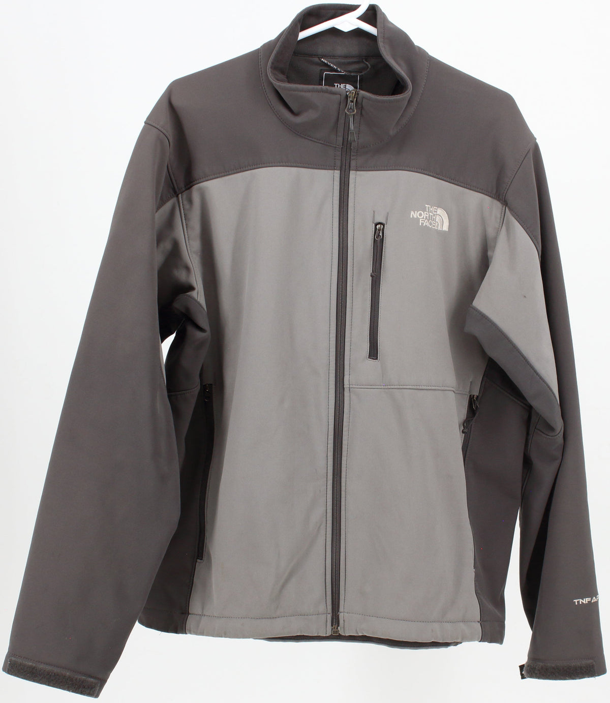 The North Face Dark and Light Grey Jacket